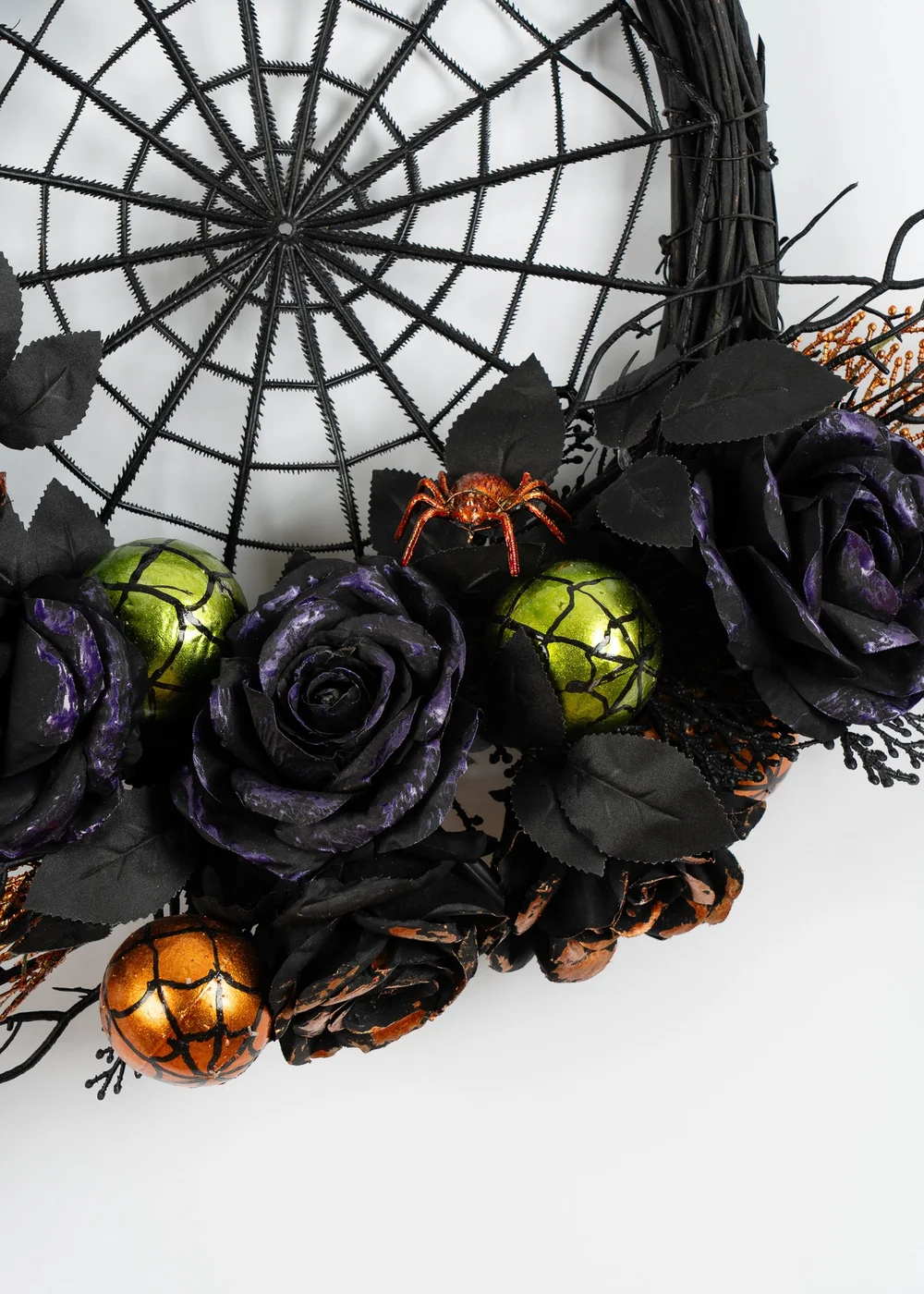 Scottish Everlastings Spiderweb Wreath 61cm - One Size Image 2