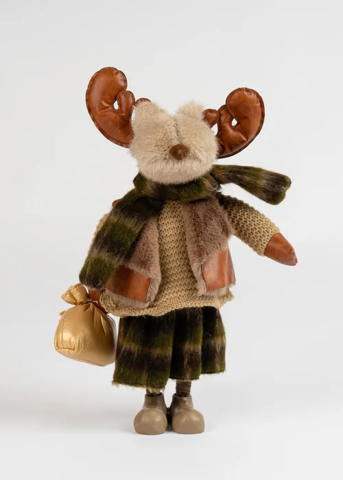 Scottish Everlastings Plush Reindeer Brown 46cm - One Size Image 3