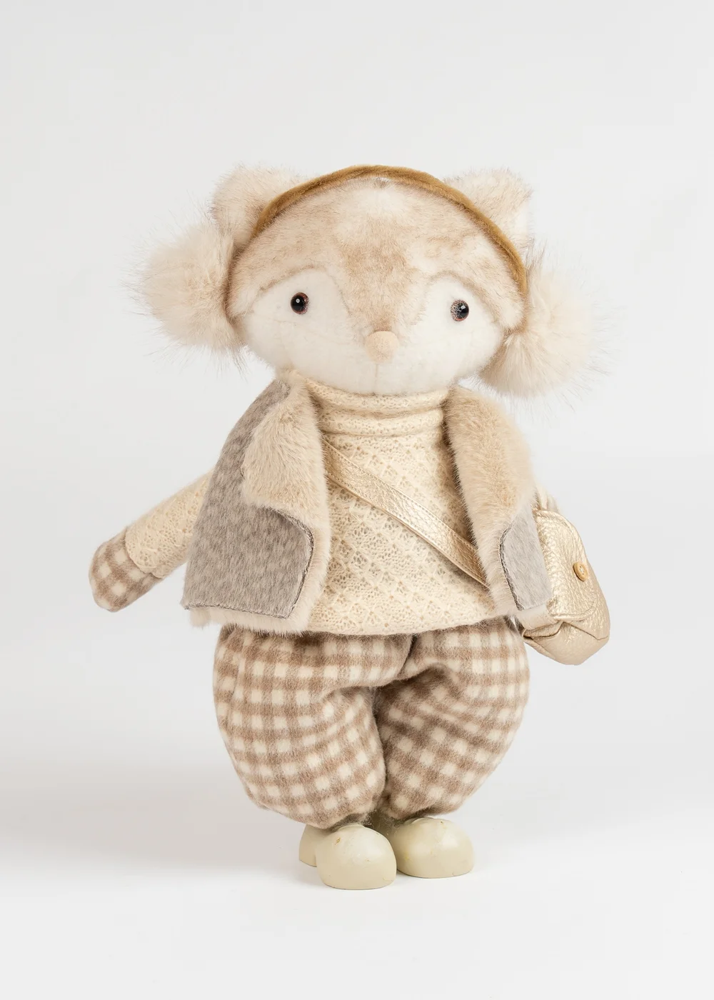 Scottish Everlastings Plush Fox 40cm - One Size Image 3