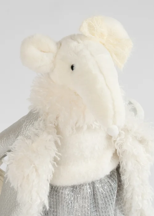Scottish Everlastings Plush Mouse Silver 44cm - One Size Image 2