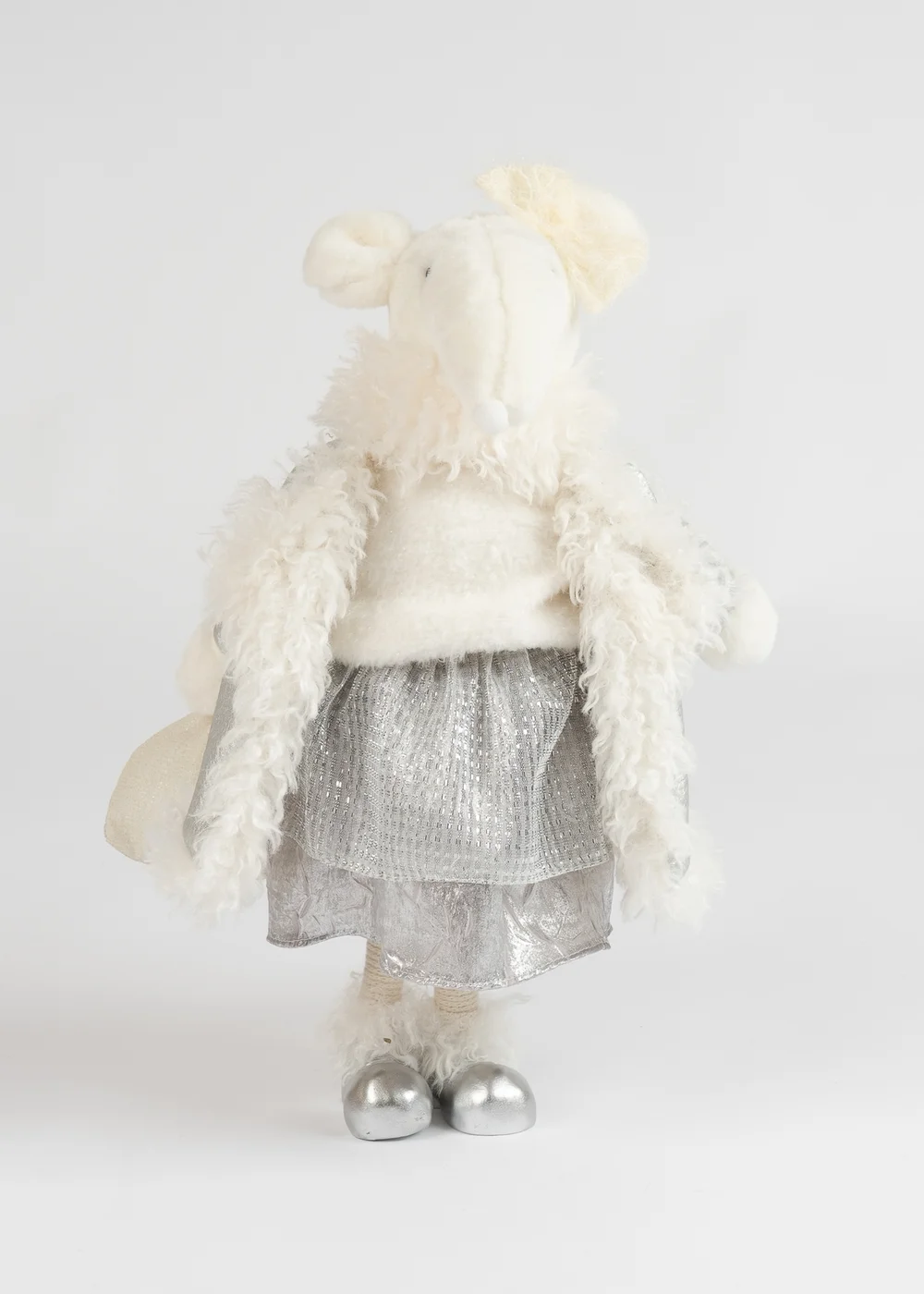 Scottish Everlastings Plush Mouse Silver 44cm - One Size Image 3