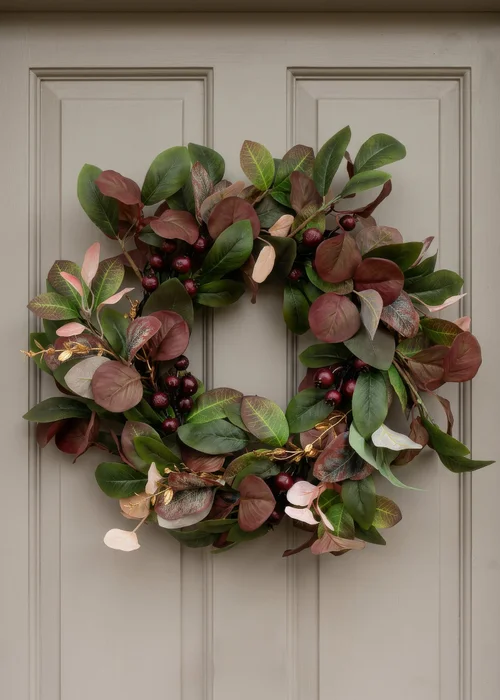 Scottish Everlastings Seasonal Foliage Wreath 45cm - One Size Image 1