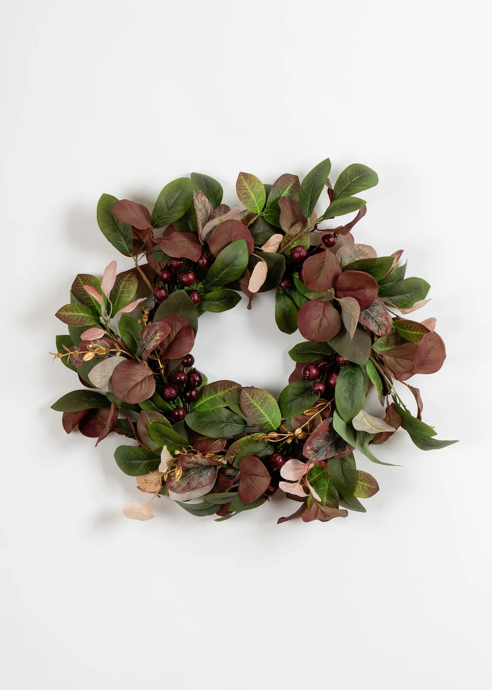 Scottish Everlastings Seasonal Foliage Wreath 45cm - One Size Image 2