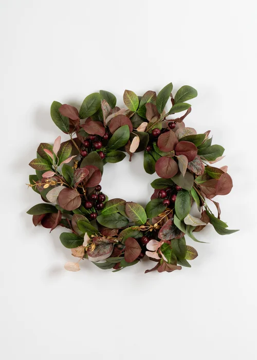 Scottish Everlastings Seasonal Foliage Wreath 45cm - One Size Image 2