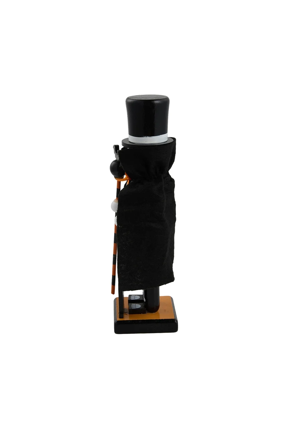 Lifeideas Halloween Wooden Skull Nutcracker Figurine Decoration - One Size Image 4