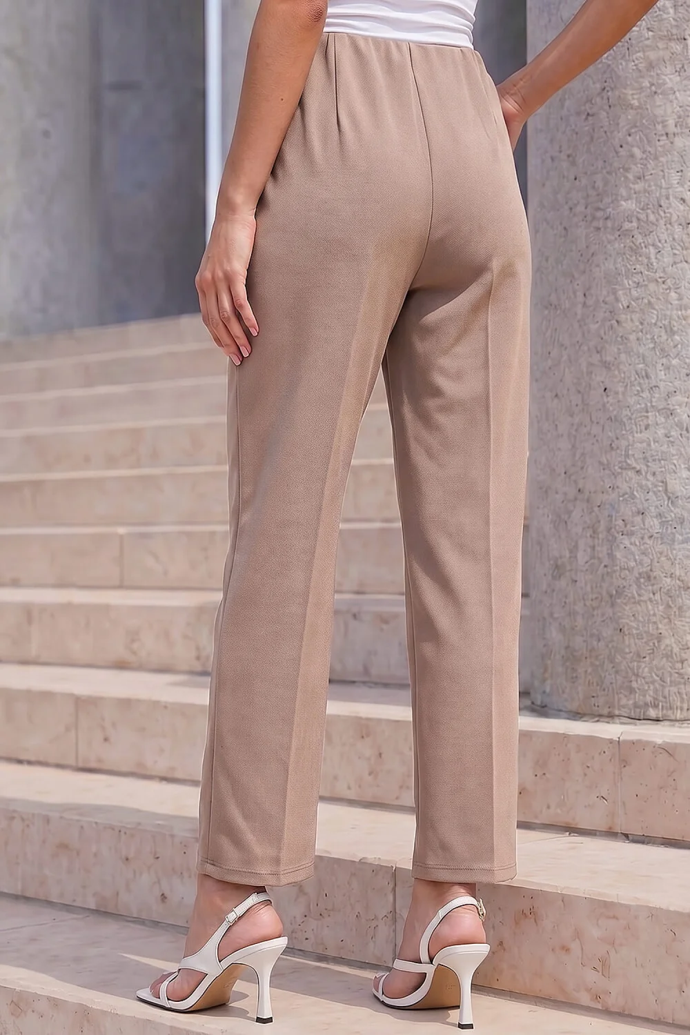 Roman Stone Petite Premium Stretch Twill Trouser - 16 Image 2
