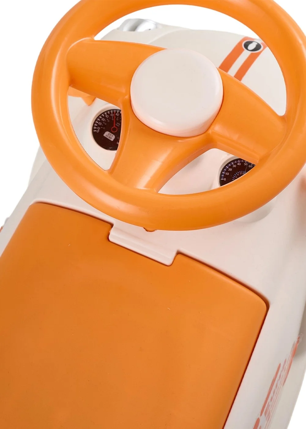 Kidkid Beige Foot-to-Floor Ride-On Car for Kids, 27.6x90x36.5cm - One Size Image 6