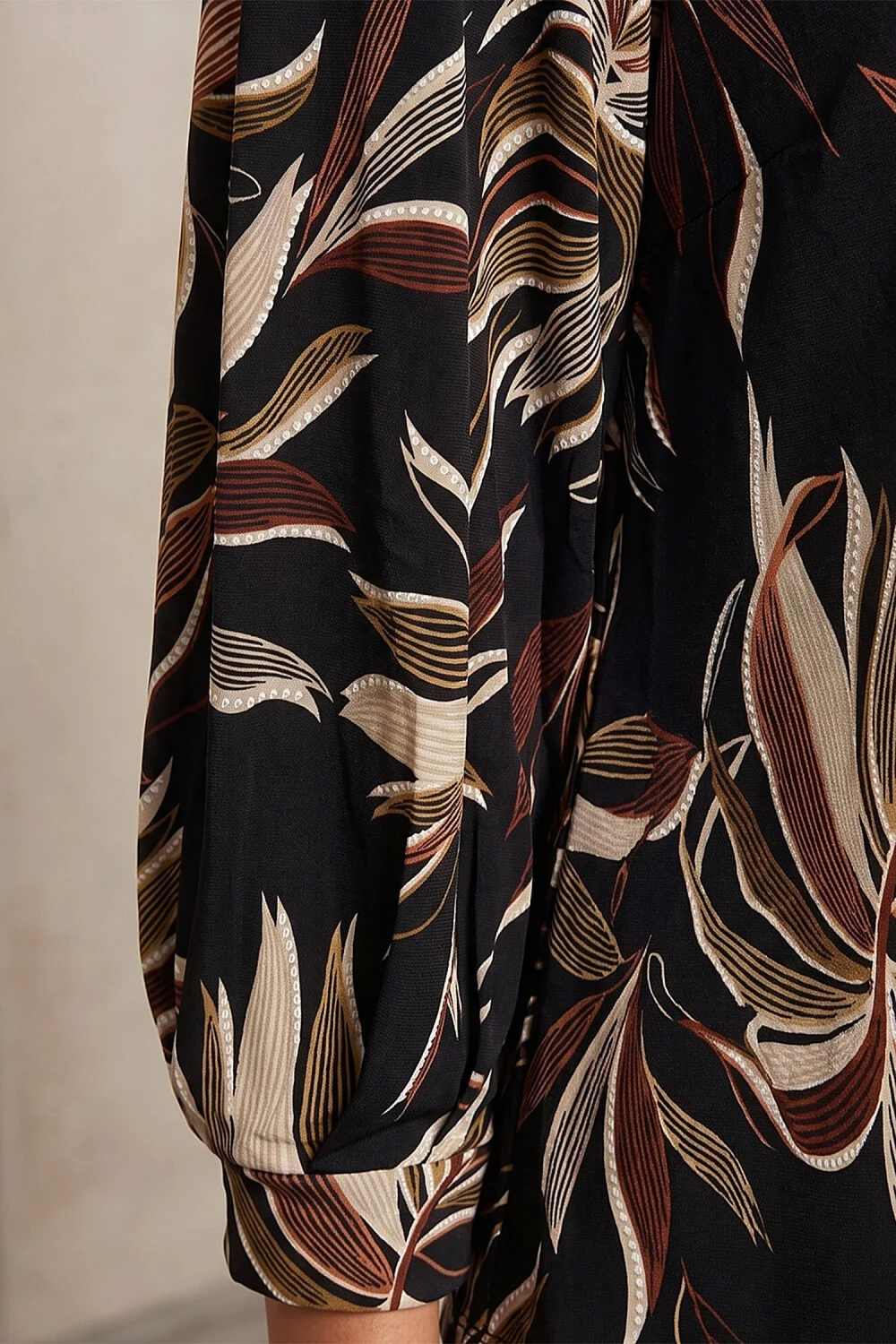 Roman Rust Dropped Shoulder Puff Print Top - 14 Image 4