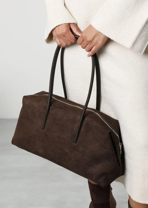 Where's That From Girelle Dark Brown Bowler Bag - One Size Image 2