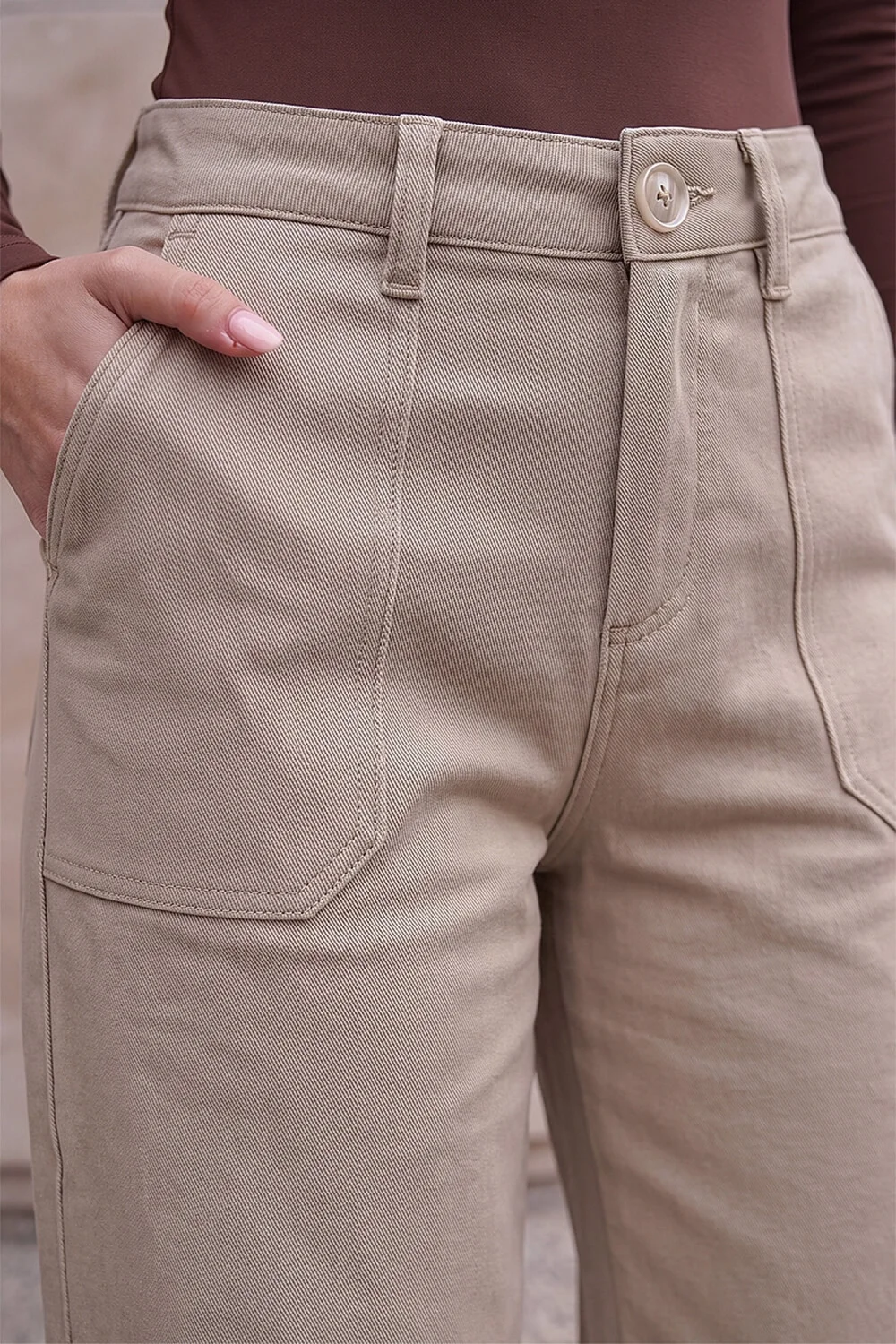 Roman Stone Petite Pocket Stretch Jean - 16 Image 4