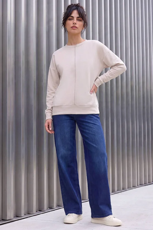 Dusk Stone Beaded Soft Sweatshirt - 12 Image 2