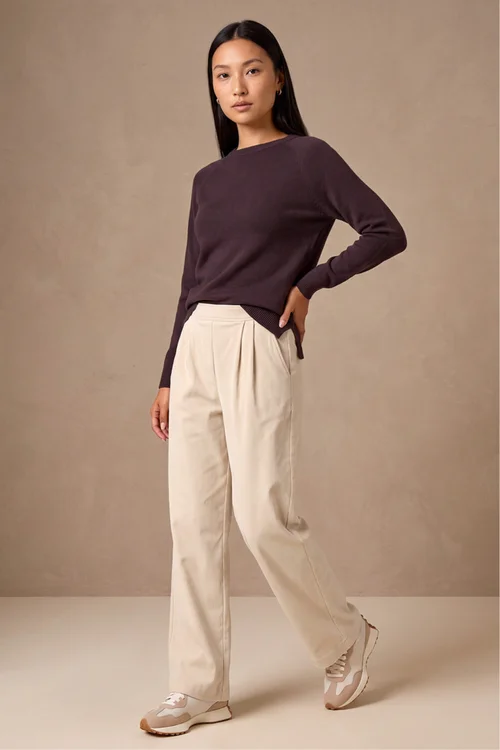 Roman Natural Cord Wide Leg Trouser - 12 Image 2