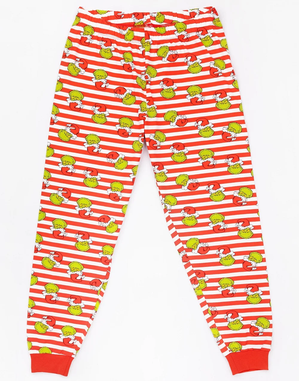 Vanilla Underground The Grinch Mens Blue Merry Grinchmas Long Sleeve Long Leg Pyjama Set (S-XXL) - 2XL Image 5