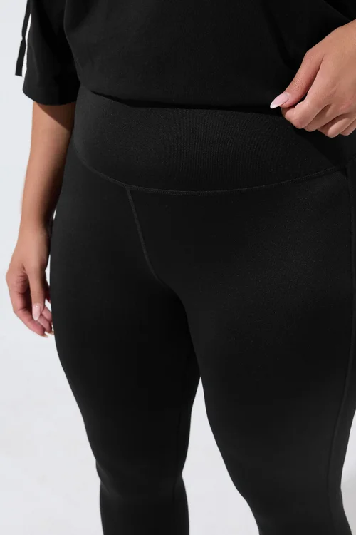 Yours Curve Black Active Leggings - 18 Image 5