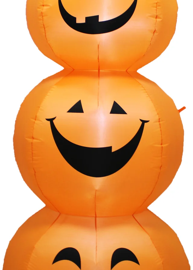 Premier Decorations Lit Inflatable Pumpkin Tower