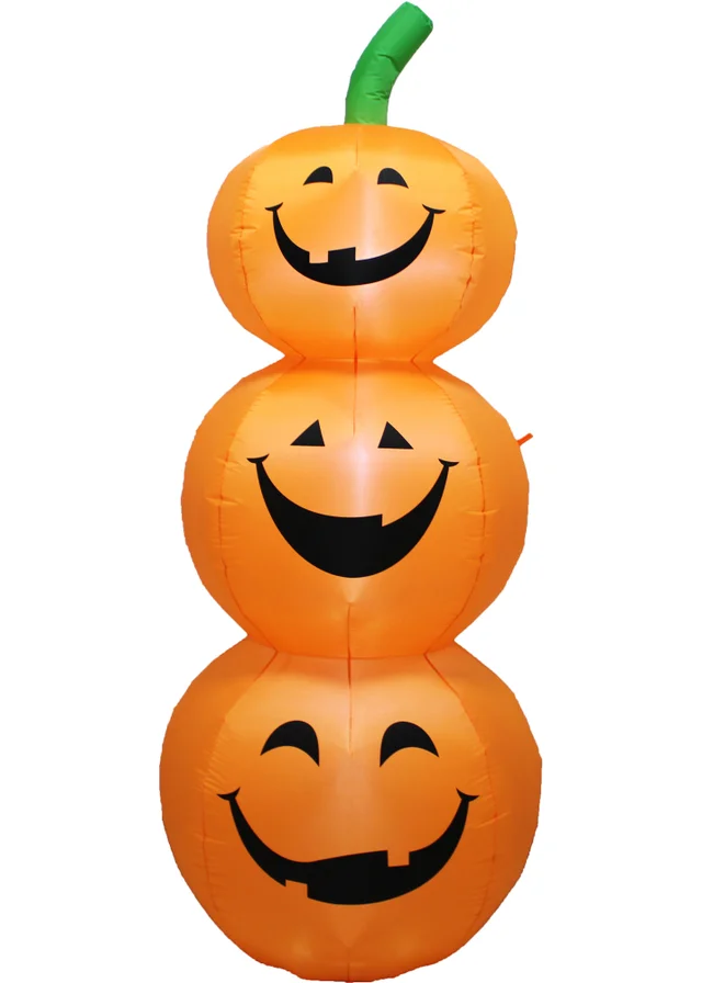 Premier Decorations Lit Inflatable Pumpkin Tower