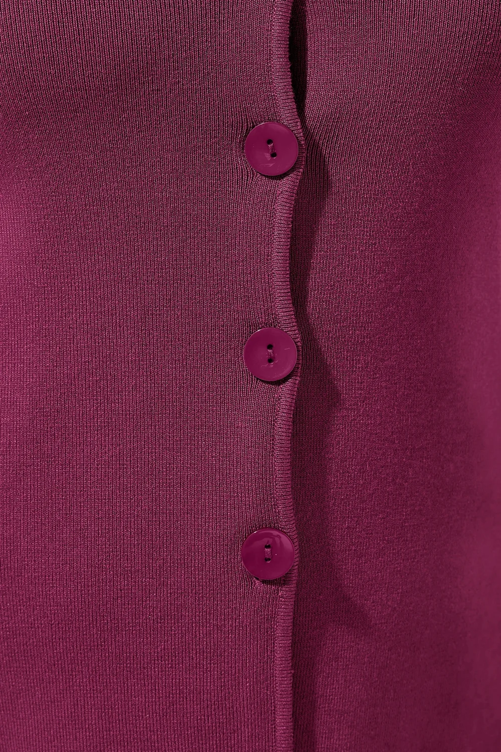 Yours Limited Curve Burgundy Red Flare Hem Waistcoat - 26-28 Image 3