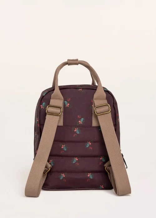 Brakeburn Plum Megan Hazelwood Printed Backpack - One Size Image 2