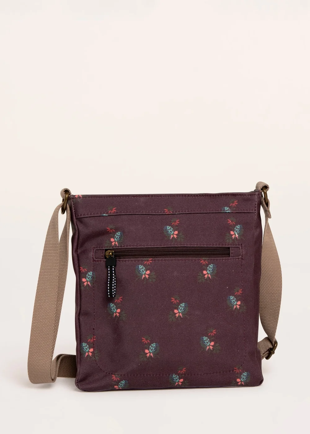 Brakeburn Plum Sierra Hazelwood Printed Cross Body - One Size Image 4