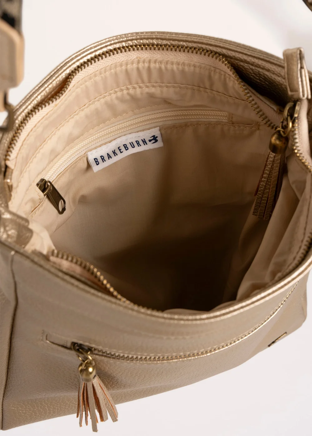 Brakeburn Gold Sierra Gold Cross Body - One Size Image 3