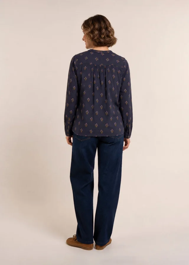 Brakeburn Navy Calista Blouse
