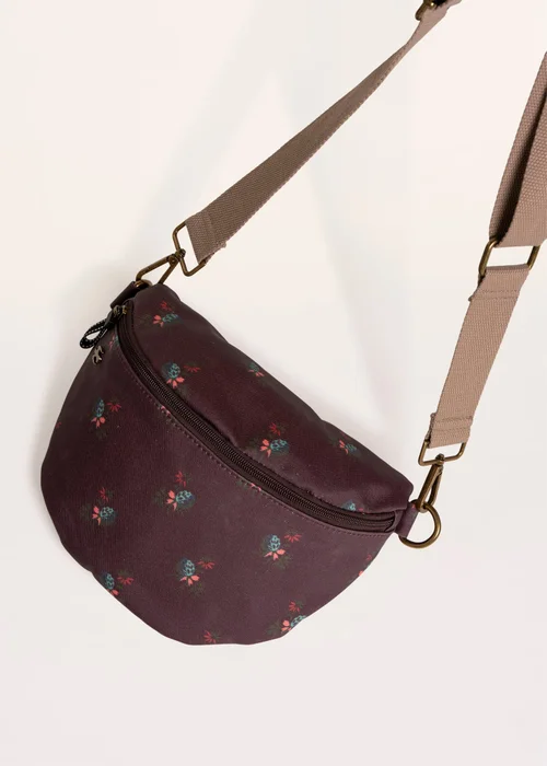 Brakeburn Plum Harriet Hazelwood Printed Sling Bag - One Size Image 2