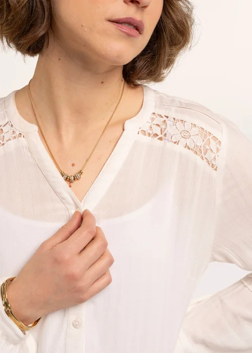 Brakeburn White Perla Blouse - 18 Image 4
