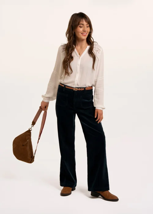 Brakeburn White Perla Blouse - 18 Image 1