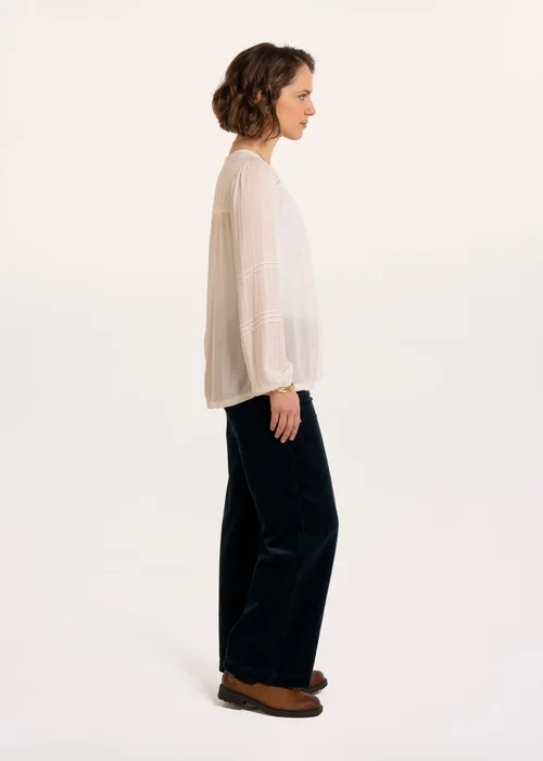 Brakeburn White Perla Blouse - 18 Image 3