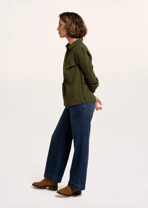 Brakeburn Khaki Ailana Blouse - 18 Image 3