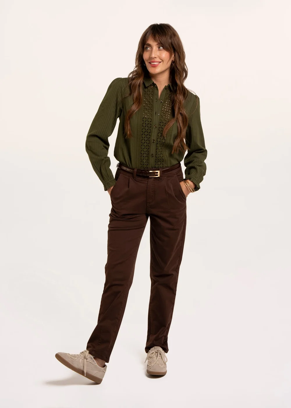 Brakeburn Khaki Ailana Blouse - 12 Image 5