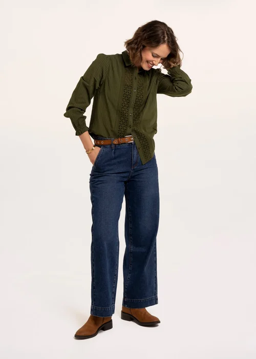 Brakeburn Khaki Ailana Blouse - 12 Image 1