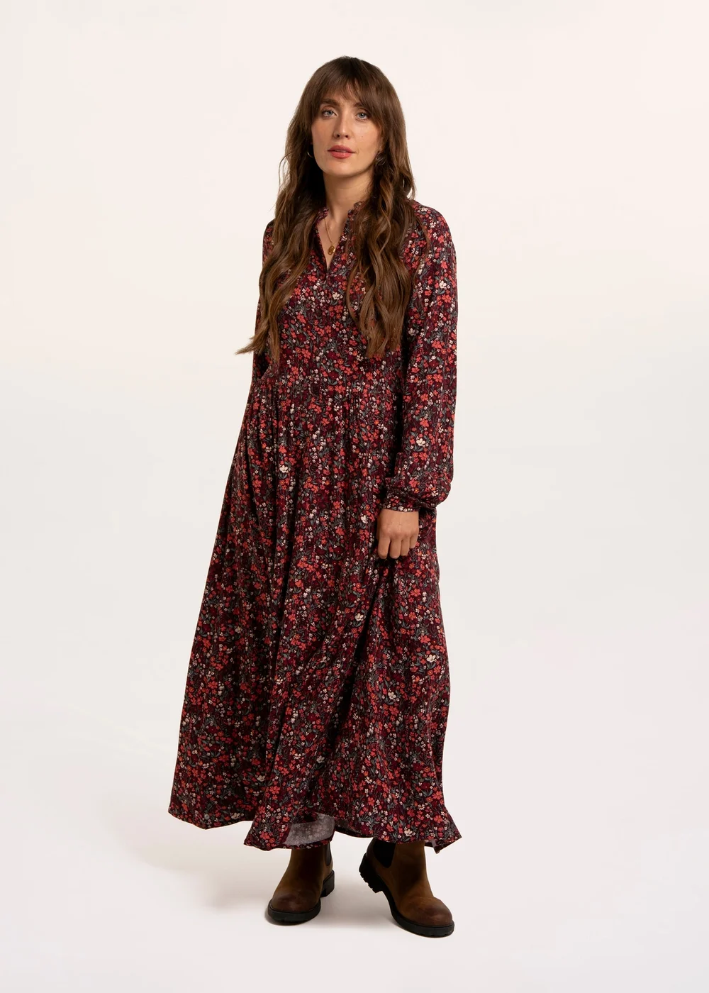 Brakeburn Burgundy Ula Dress - 18 Image 5