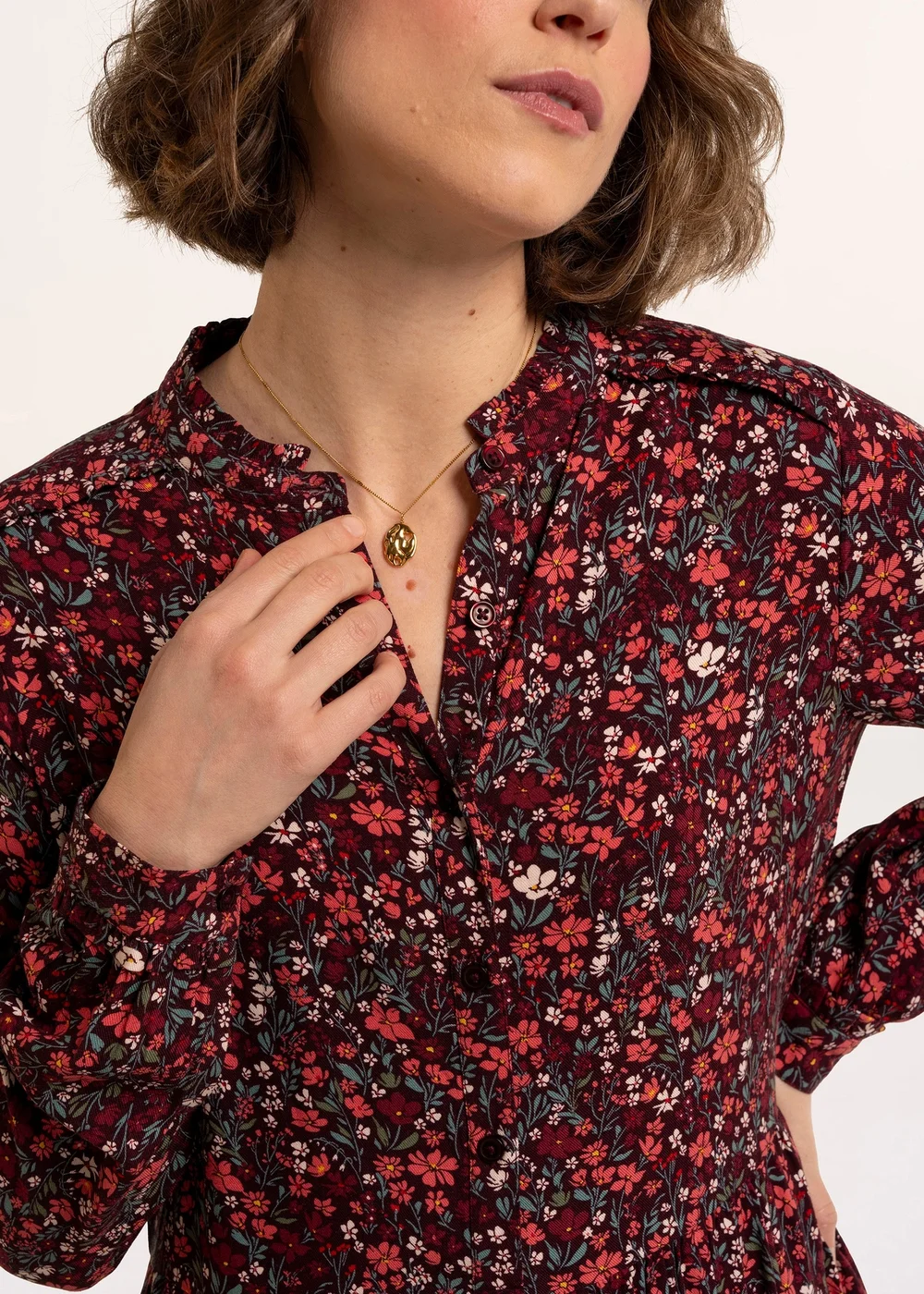 Brakeburn Burgundy Ula Dress - 18 Image 4