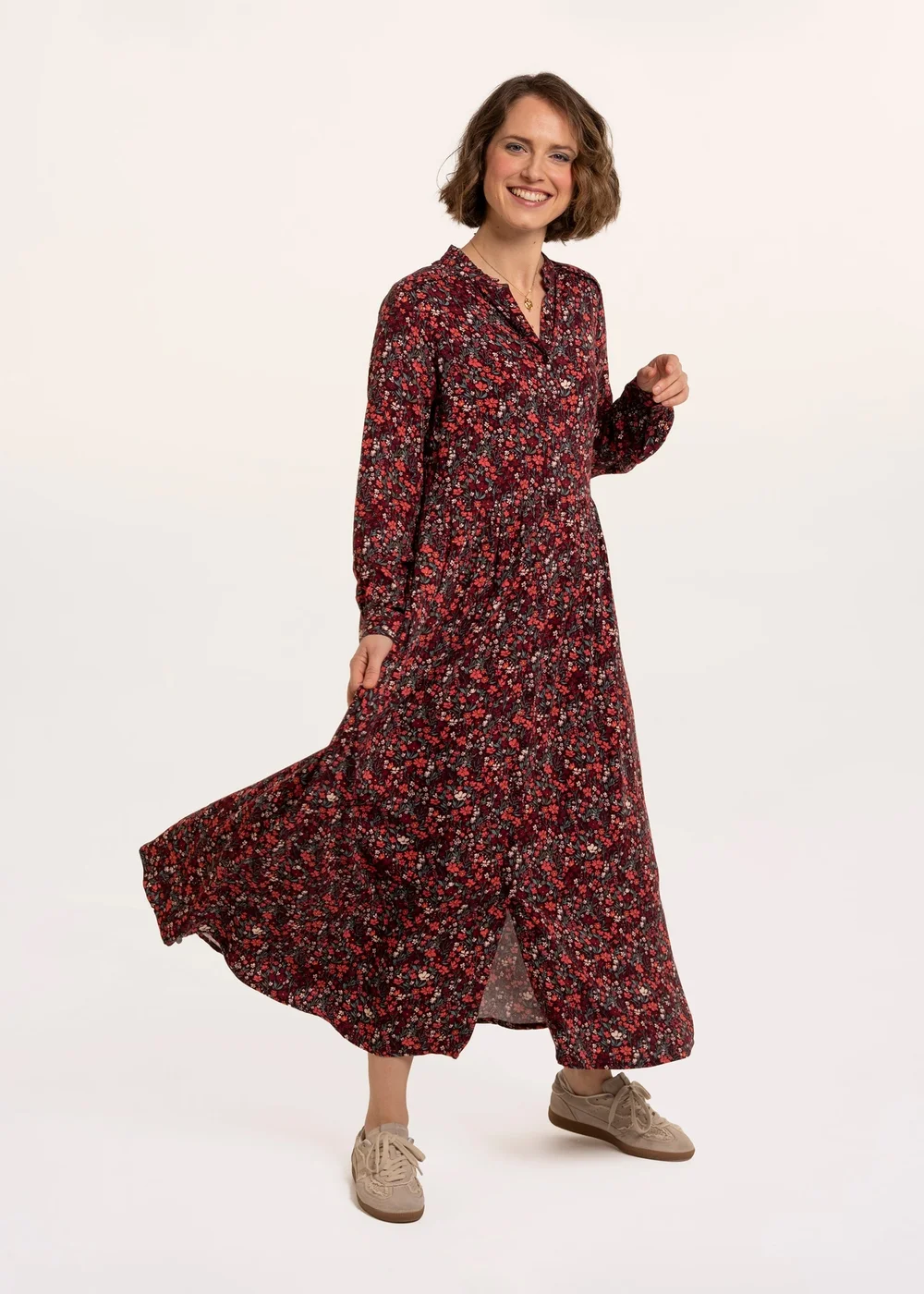 Brakeburn Burgundy Ula Dress - 18 Image 3