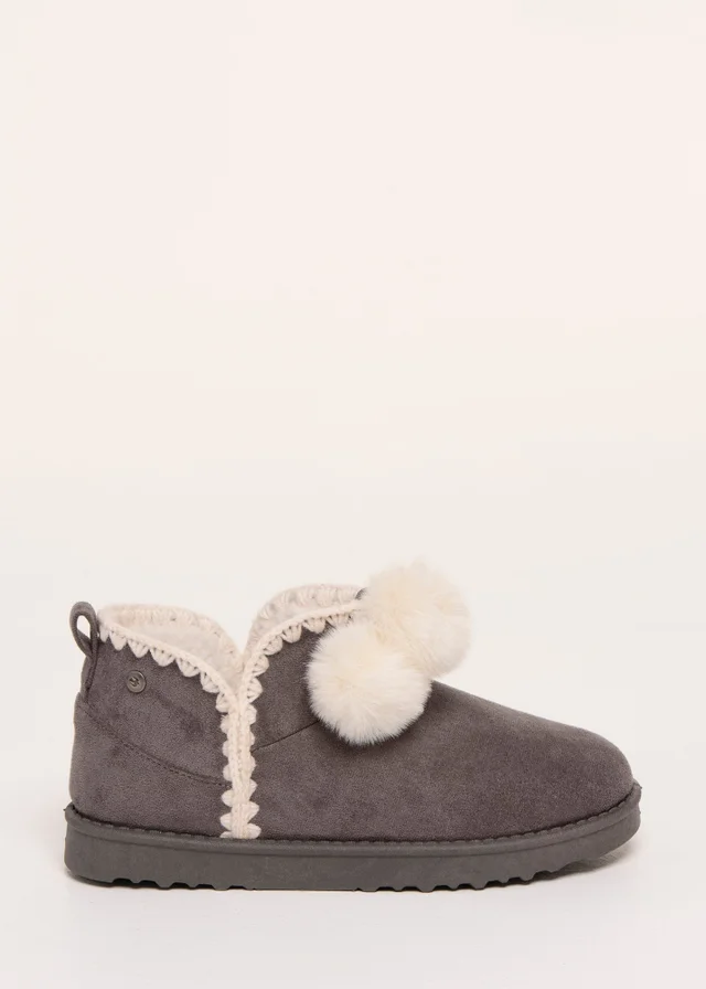 Brakeburn Grey Lightfoot Slipper