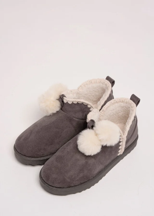Brakeburn Grey Lightfoot Slipper