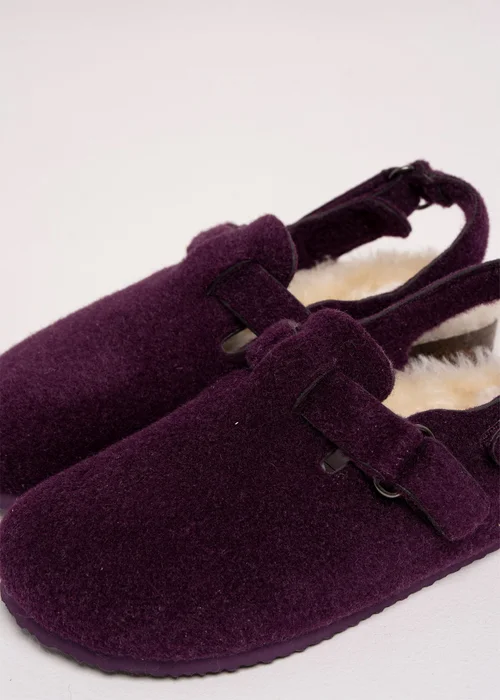 Brakeburn Burgundy Arctic Plush Slipper - 8 Image 5