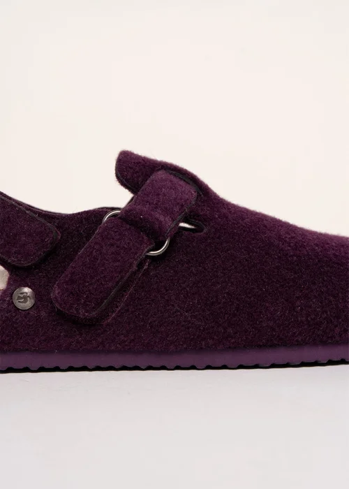 Brakeburn Burgundy Arctic Plush Slipper - 8 Image 4