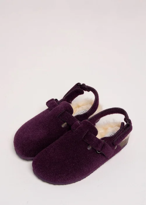 Brakeburn Burgundy Arctic Plush Slipper - 8 Image 2