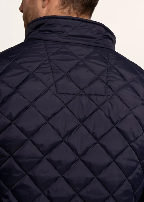 Brakeburn Navy Barons Diamon Quilted Jacket - S Image 5