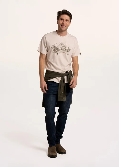 Brakeburn Beige Kensal Mountain Kayak T-Shirt - XL Image 5