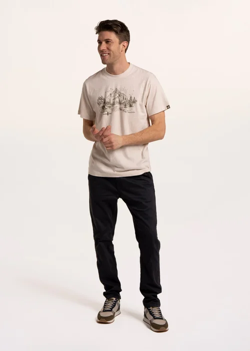Brakeburn Beige Kensal Mountain Kayak T-Shirt - XL Image 1