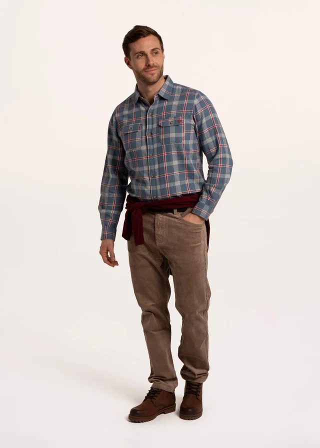 Brakeburn Green Goodge Check Shirt