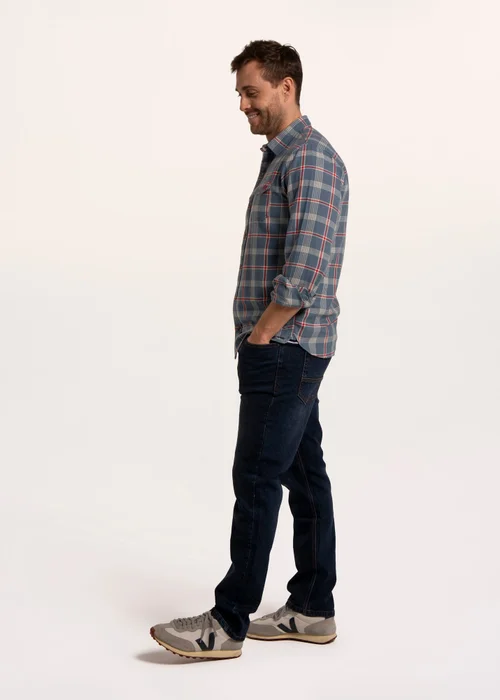 Brakeburn Green Goodge Check Shirt - L Image 3
