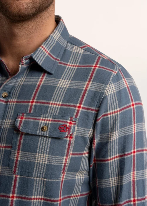 Brakeburn Green Goodge Check Shirt - L Image 4