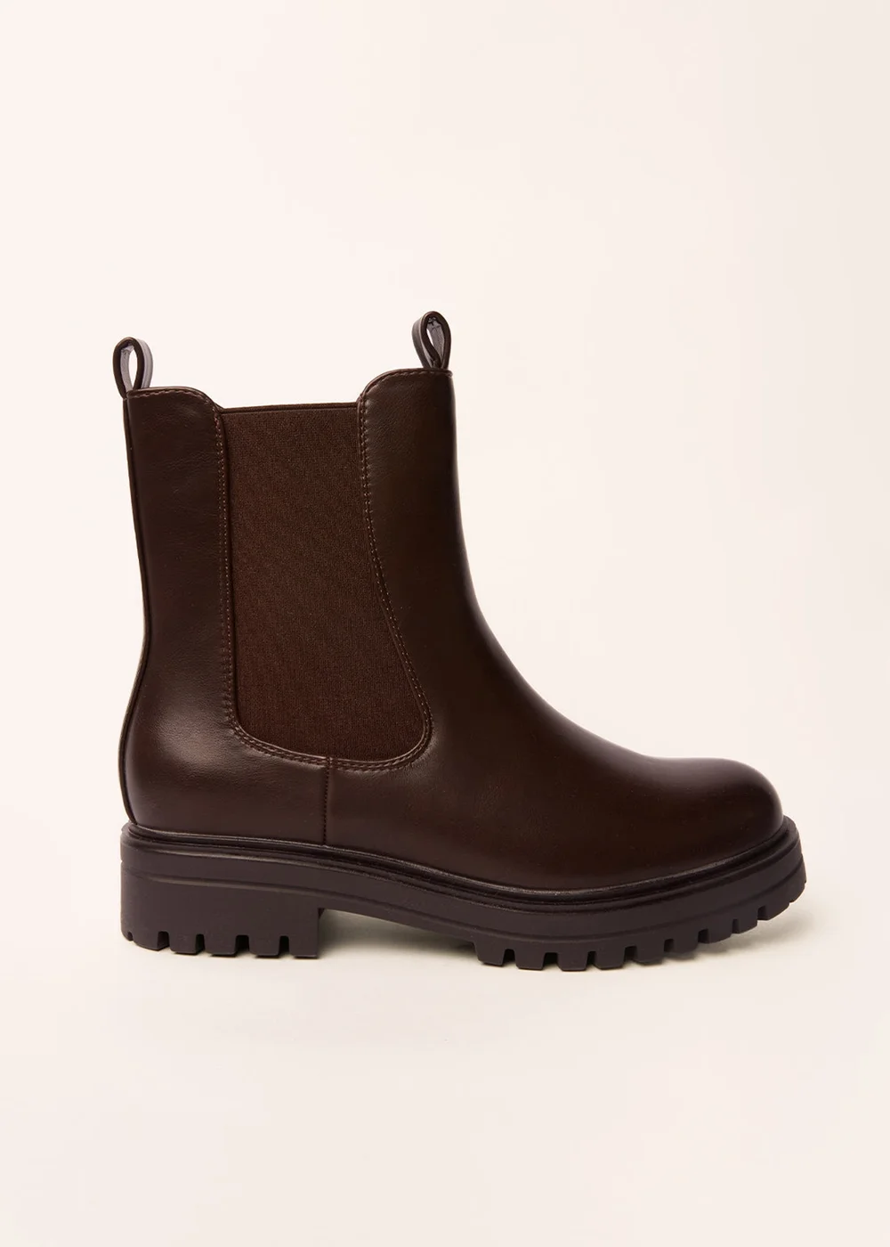Blue Vanilla Brown Chunky Chelsea Boots - 3 Image 3