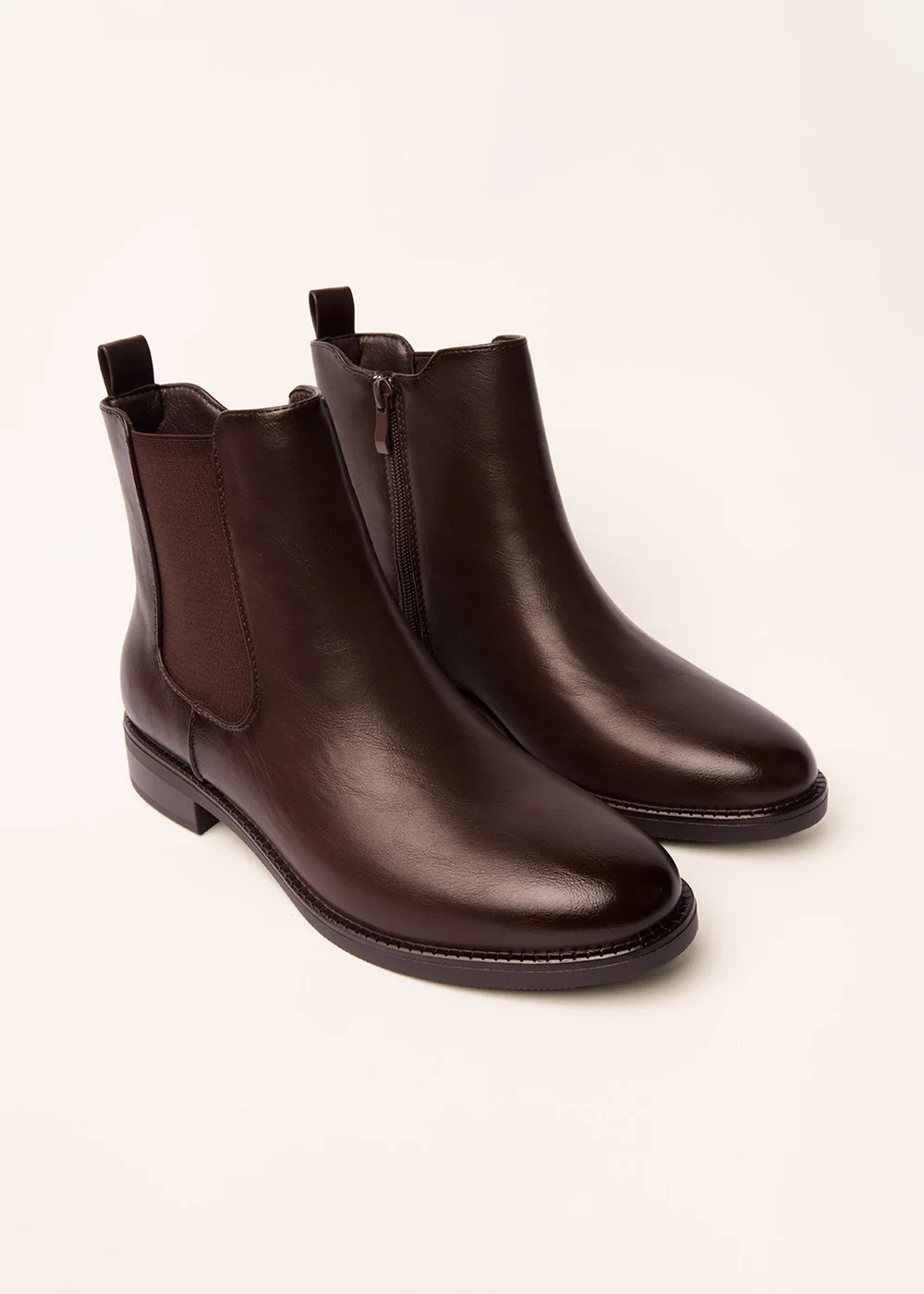 Blue Vanilla Brown Chelsea Ankle Boots - 5 Image 1