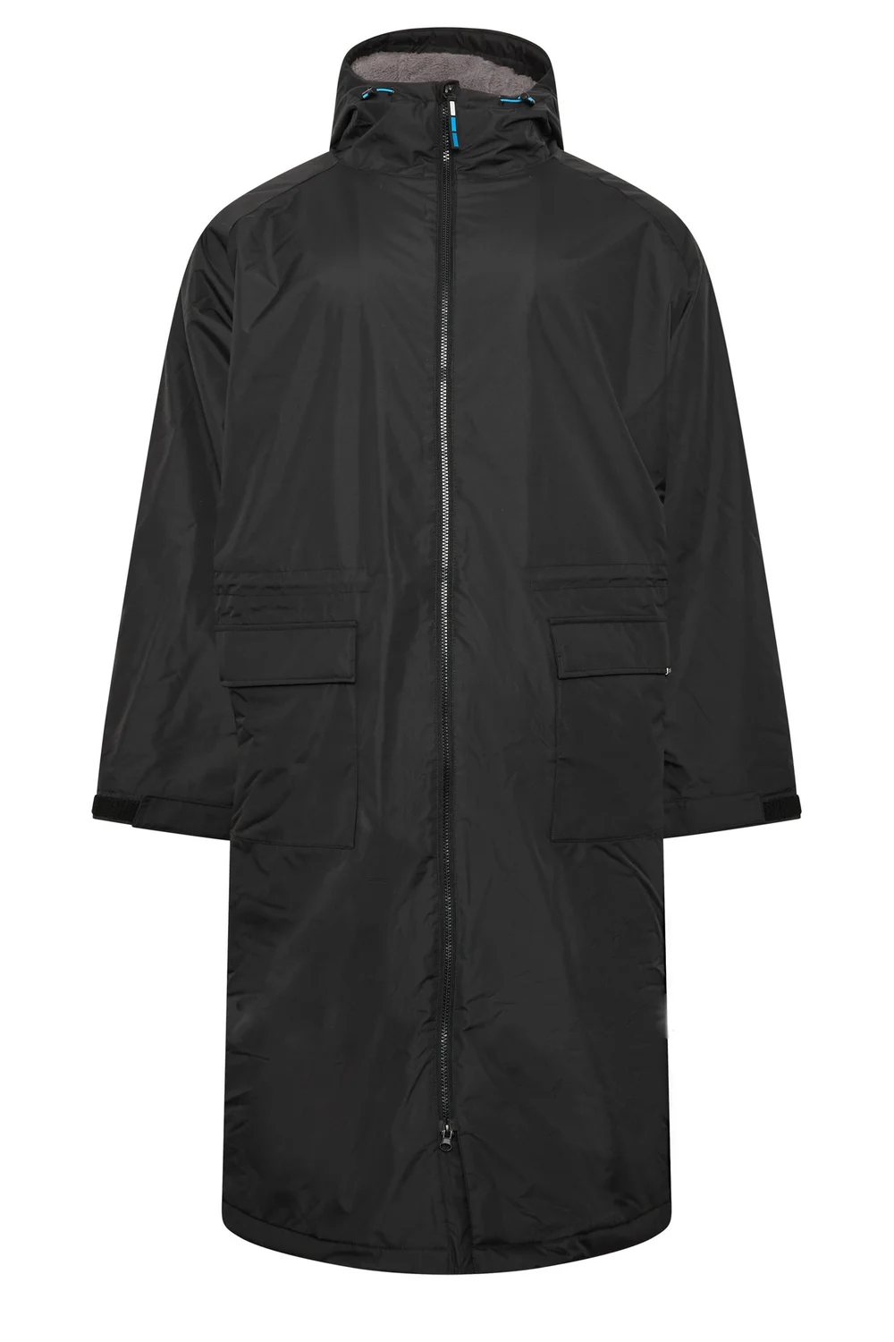 BadRhino Black Waterproof Fleece Lined Changing Robe - XL-2XL Image 5