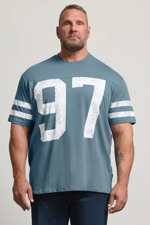 BadRhino Blue Varsity '97 T-Shirt - 4XL Long Image 1